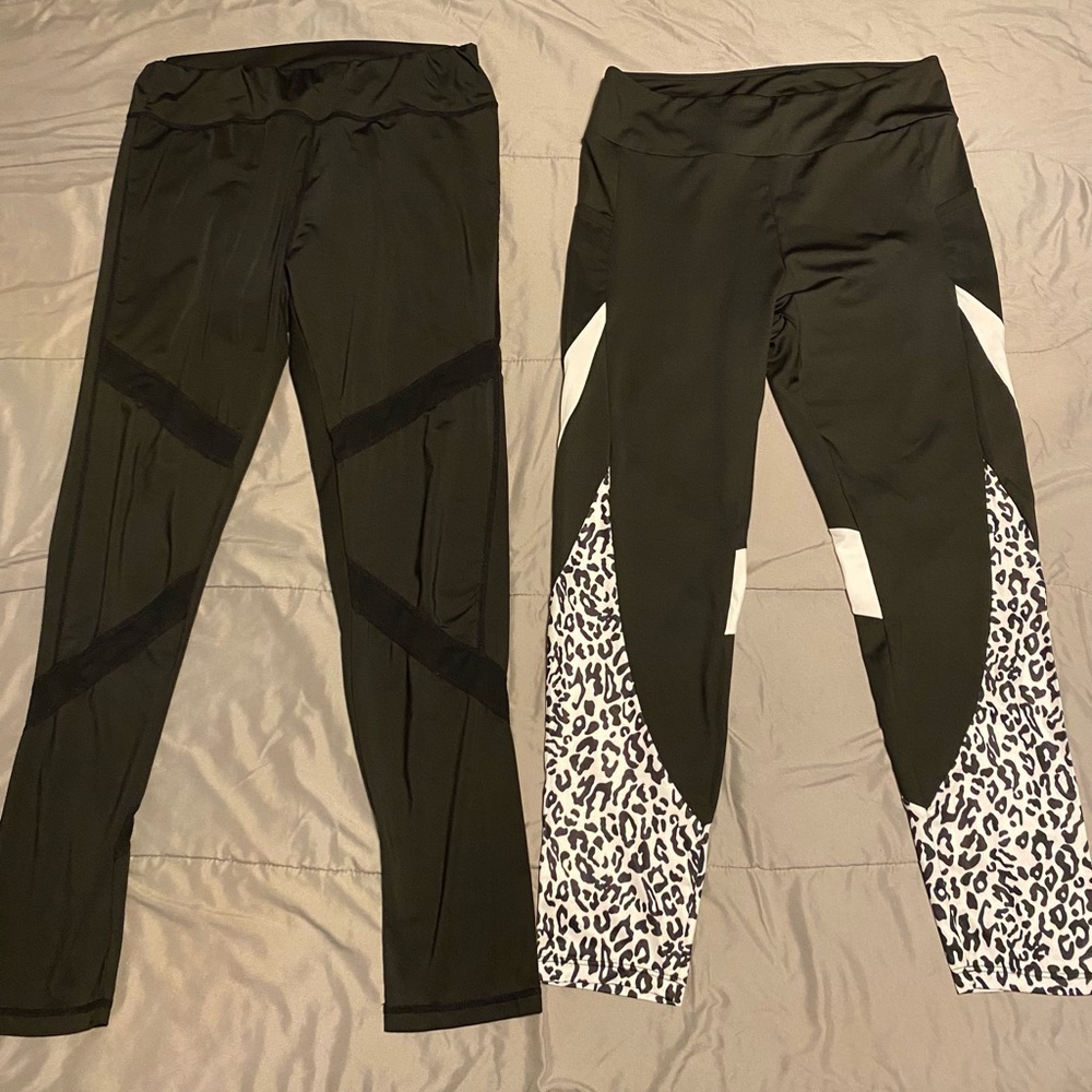 SHEIN Black Leggings